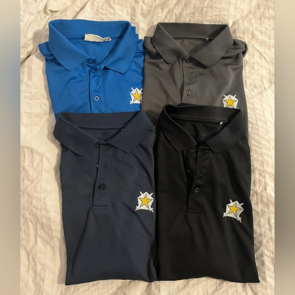 4 Pi Kappa Phi dri fit polos